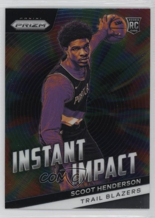 2023-24 Panini Prizm Instant Impact Scoot Henderson #9 2y0