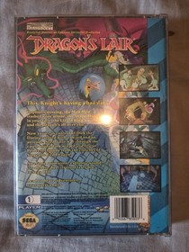Dragon's Lair Sega Cd. Case And Disc Only, No Maunal