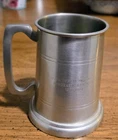 Vintage Lunt  Sterling Silver Plated  Engraved R.B.C Baby/Child Cup By  C-201