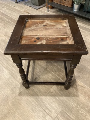 Vintage California Tile Table without tiles.