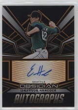 2023 Chronicles Obsidian Electric Etch Orange 21/35 Emerson Hancock Auto 1g37