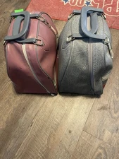 Lot of 2 Vintage Bowling Bags 