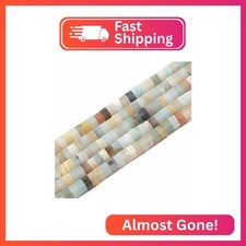 ACYUNLEI 1 Strand 4x2mm Natural Gemstone Heishi Beads, Loose Flat Round Undyed C