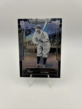 TY COBB 2024 PANINI THREE AND TWO BLACK DETROIT /8