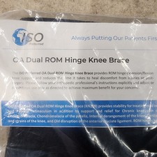 ISO Preferred OA Dual ROM Hinge Knee Brace L1832 L1833 Universal Size KN209