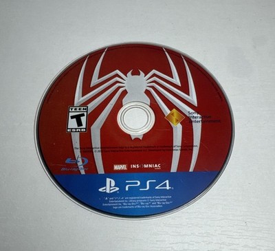 Spider-Man (Sony PlayStation 4, PS4, 2018) Disc Only, Tested! Marvel