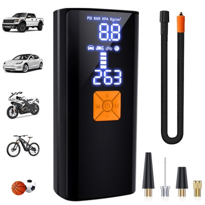 Tire Inflator Portable Air Compressor,Tire Inflators Portable Cordless Air Pu...