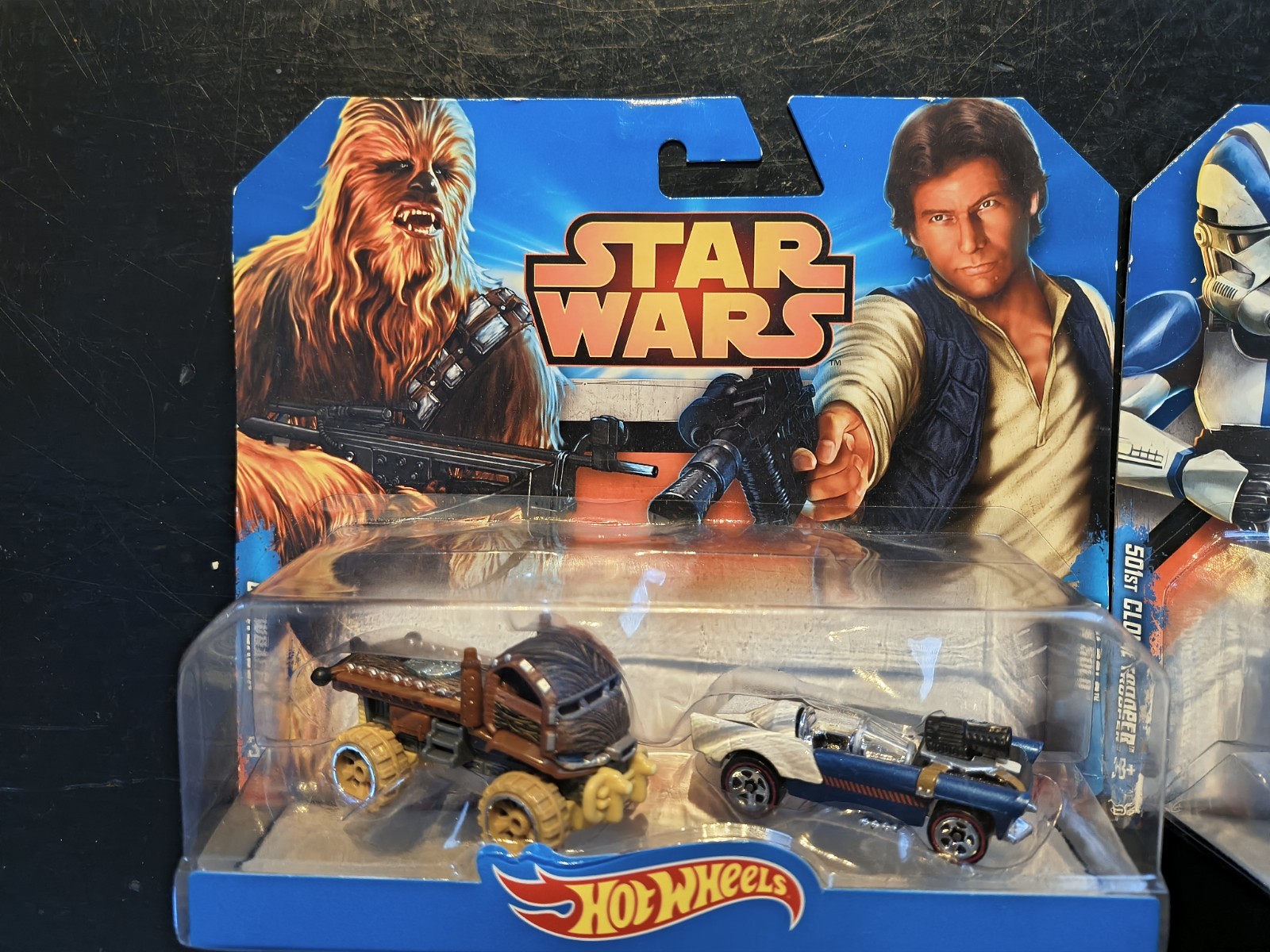 Hot Wheels Star Wars 2 Pack (Chewbacca Vs Han Solo)