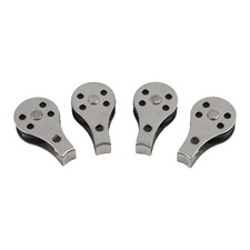 4 szt. 316 granatowe snopy ze stali nierdzewnej z nylonowym kołem pasowym do kajaka kajakowego wł.