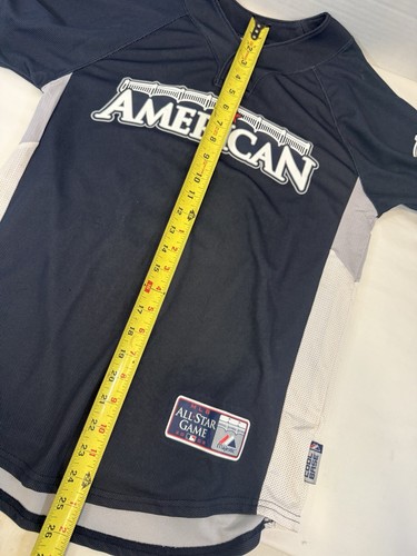 ‘08 MLB All Star Game American League Majestic Authentic Jersey Men’s L #2 Rowe - Picture 9 of 10
