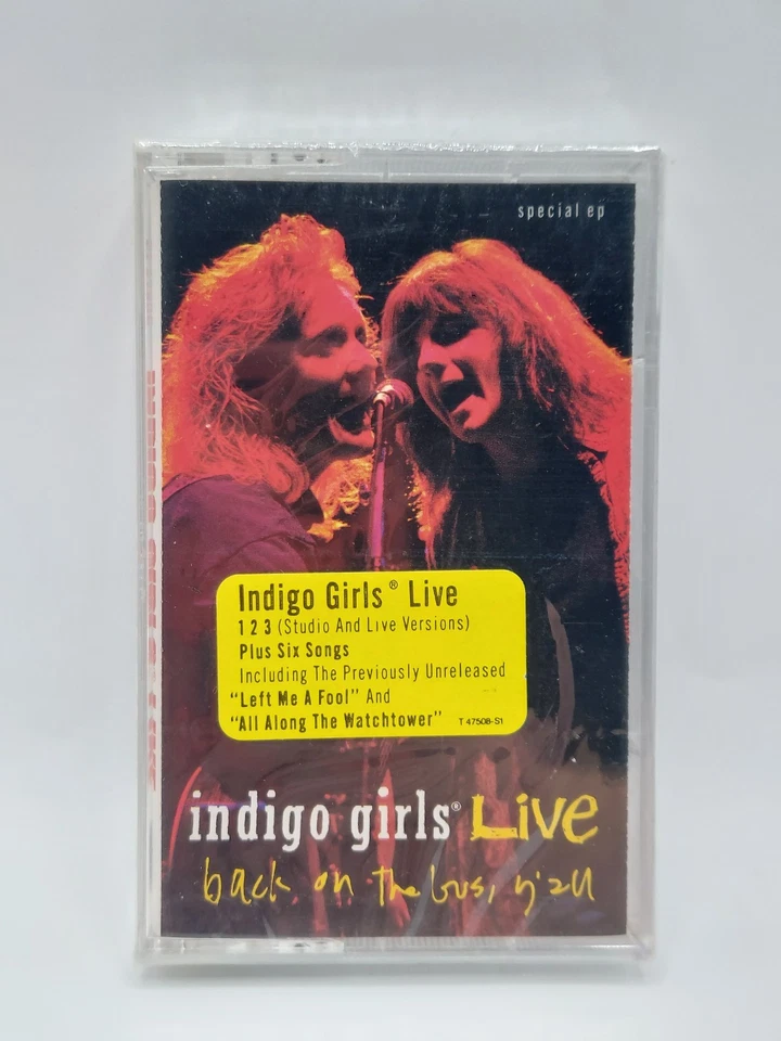 Lot Of 3 Indigo Girls Cassette Tapes - Factory Sealed With Hype Stickers! - NEW! - Image 4 of 4
