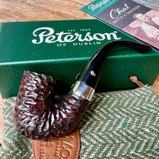 Peterson Pipe of the Year 2025 Rusticated P-Lip Oom Paul - New