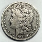1895-O $1 Morgan Dollar 90% Silver New Orleans US Coin - KEY DATE!