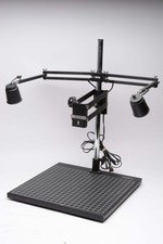 Yashica Copy stand w/lights and grid base, Very nice