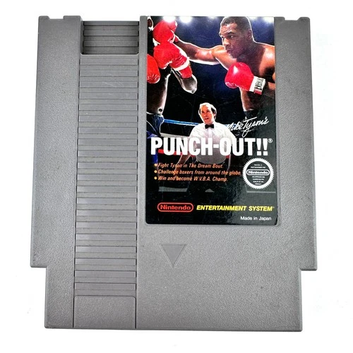 Mike Tyson's Punch-Out Nintendo NES 1985 Cartridge Only. No Manual or Case. VGC
