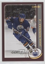 2002-03 O-Pee-Chee Factory Set Gold Foil Janne Niinimaa #125 16jy