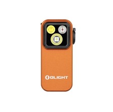 Olight Oclip Pro Orange Clip on Flashlight, F...