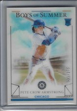 2024 Panini Boys of Summer - Pete Crow-Armstrong #17 /275 (RC) Cubs