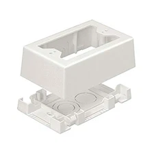 Panduit Surface Raceway Low Voltage Junction Box, White (jbx3510wh-a)