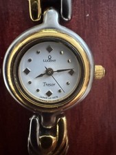 Vintage Lucent Tresor ladies watch.  23K Gold...
