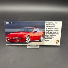 1989 Porsche 944 Sales Folder Brochure Prospekt 1989 Porsche 944 Sales Folder Brochure Prospekt