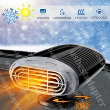 Car Heater 12V 1000W Portable Electric Heating Fan Defogger Defroster Demister