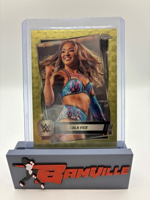 lola vice 1/1 topps chrome