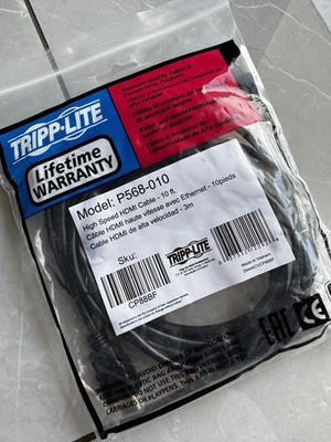 Tripp Lite High Speed 4K HDMI 2.0B Extender Cable with Gripping Connectors