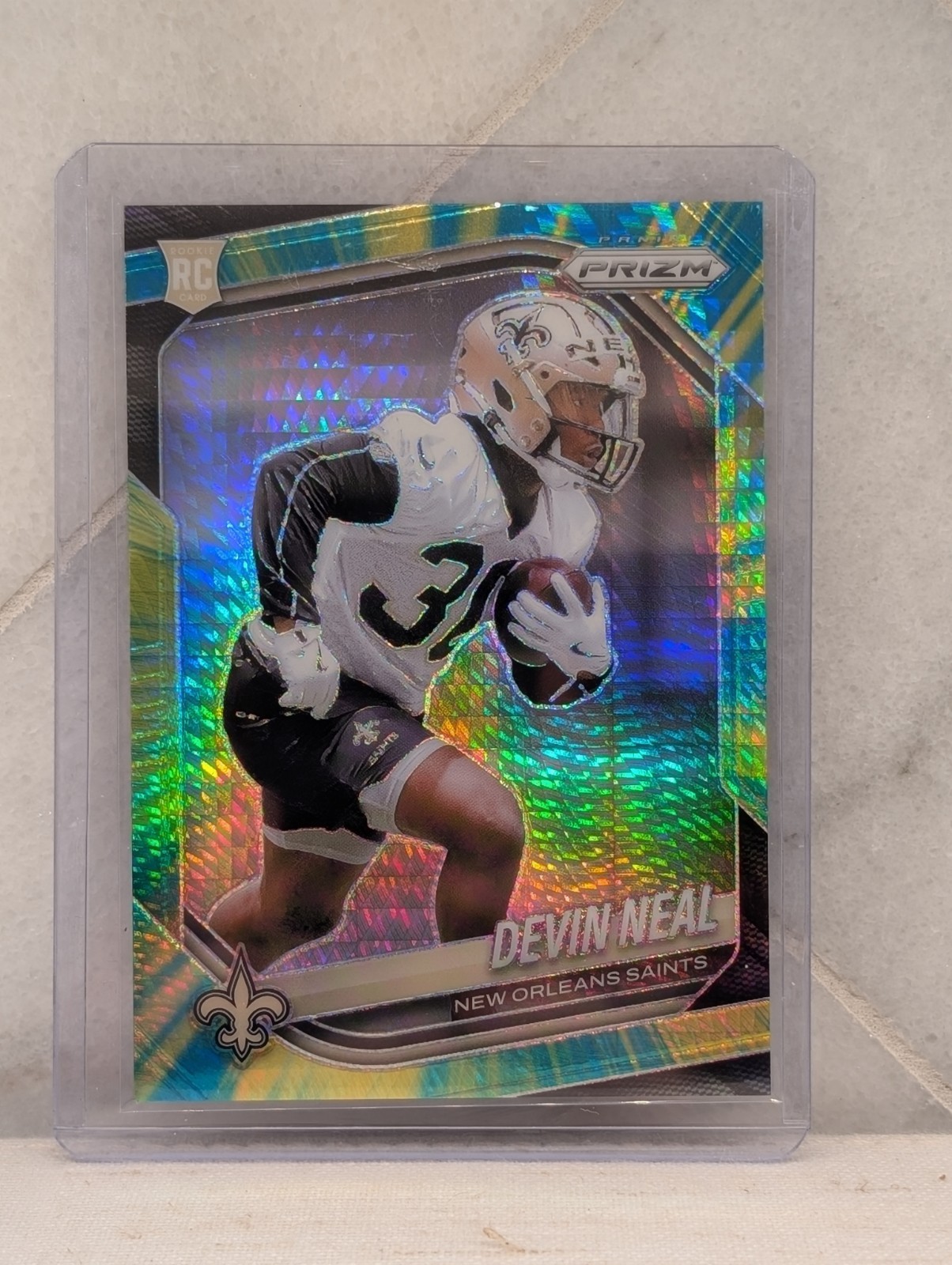 2025 Panini Prizm -  Devin Neal #393 Hyper Prizm (RC) Rookie /200 Saints