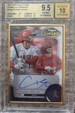 2022 topps gold label shohei ohtani autograph