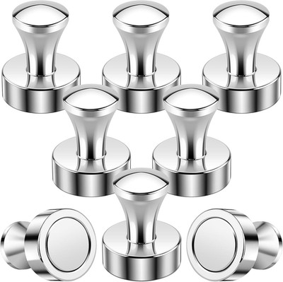 16 x 20mm Neodym Magnet Push Pins, 8 Stück Starke Pin-Magneten für Whiteboard, P