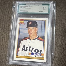 Topps 1991 Traded Jeff Bagwell #4T AGS 9.0 Mint Houston Astros