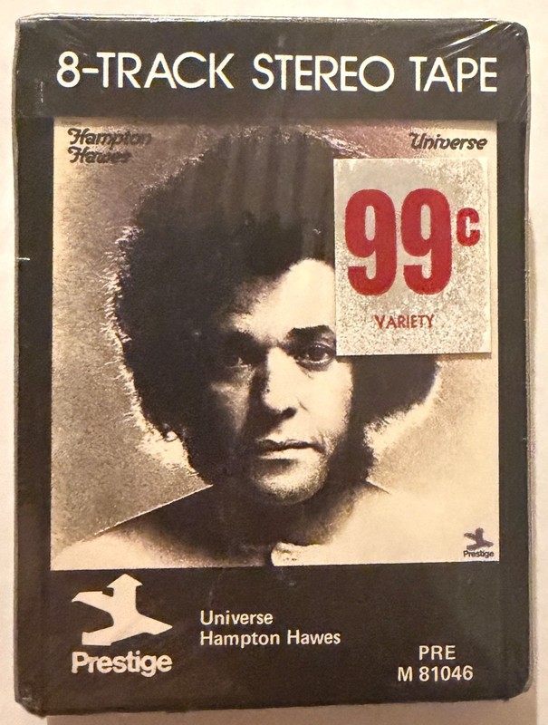 HAMPTON HAWES - UNIVERSE  8 TRACK  CARTRIDGE SEALED M 81046  JAZZ