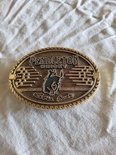 PENDLETON BELT BUCKLE MONTANA SILVERSMITHS 2026 LIMITED EDITION