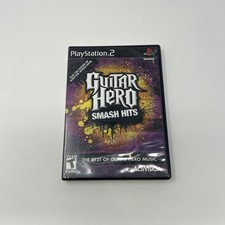 Guitar Hero: Smash Hits (Sony PlayStation 2, 2009) CIB Tested Working Free Ship