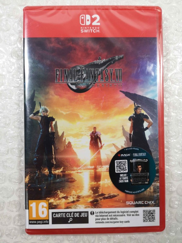 Square Enix Final Fantasy Vii Rebirth Nintendo Switch 2 + Carte Exclusive Magic: The Gathering - Final Fantasy - Image 3