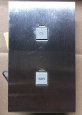 LiteTouch Savant 2 Btn Control Station, Assembly, Steel Wall Plate, Make Offer 