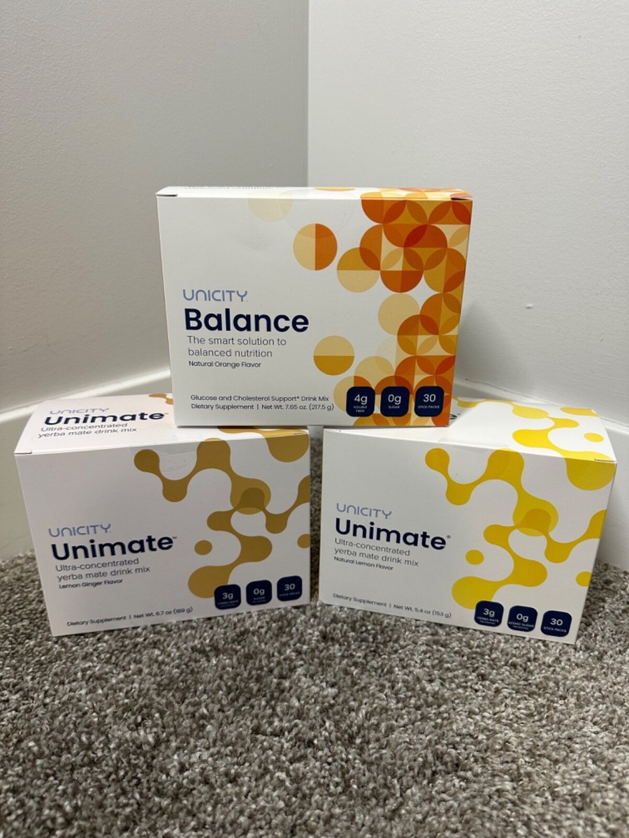 Unicity Feel Great System 90 PACK! BALANCE 30ct & UNIMATE