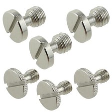 6pcs Camera Quick Release Screws - 3pcs 3/8 Inch and 3pcs 1/4 Inch Tripod Mon...