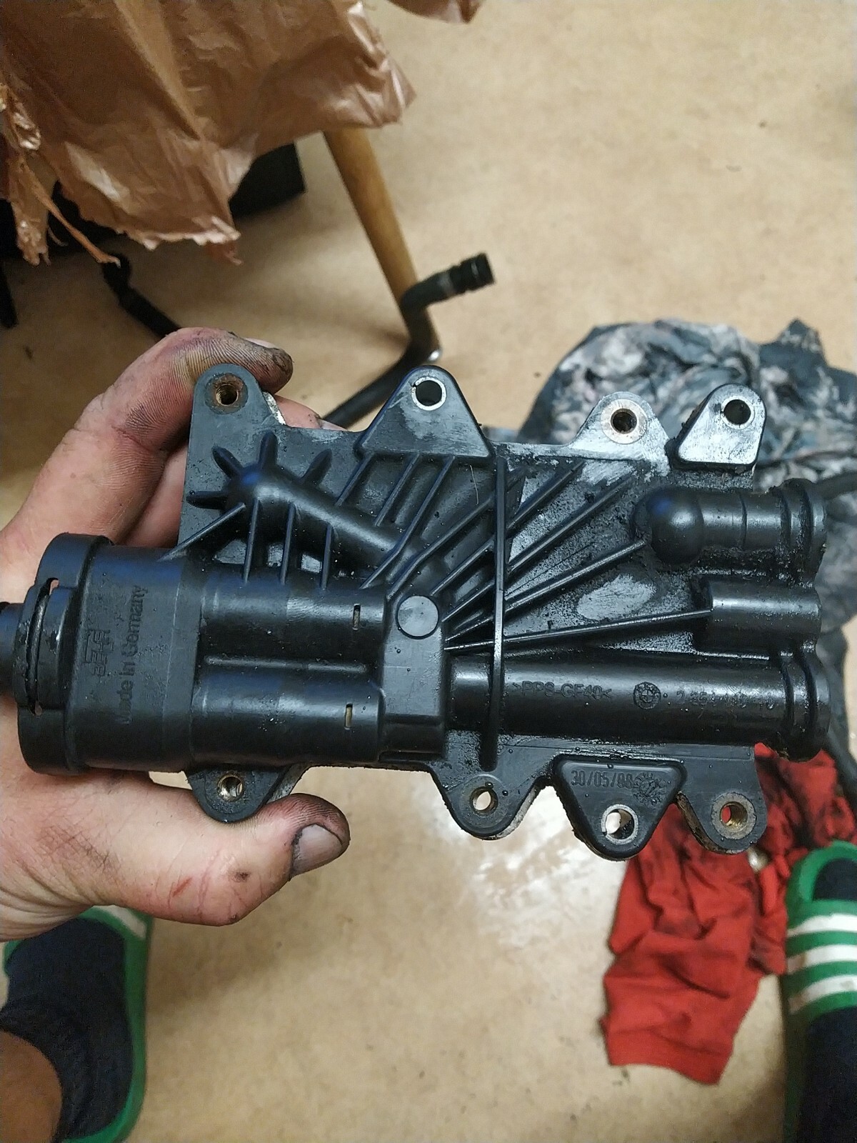 BMW 5 SERIES E60 E61 LCI 535D 530d AUTOMATIC GEARBOX OIL COOLER 7803830