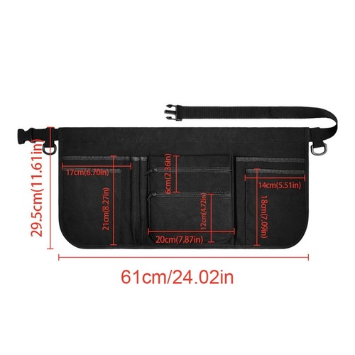 Tool Aprons Waist Money Pouch Waitress Apron for Woodwork - Picture 4 of 7