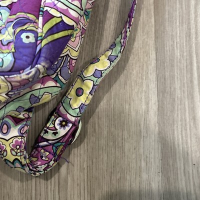 Vera Bradley Backpack Quilted Purple Green Very Berry  display picture 3