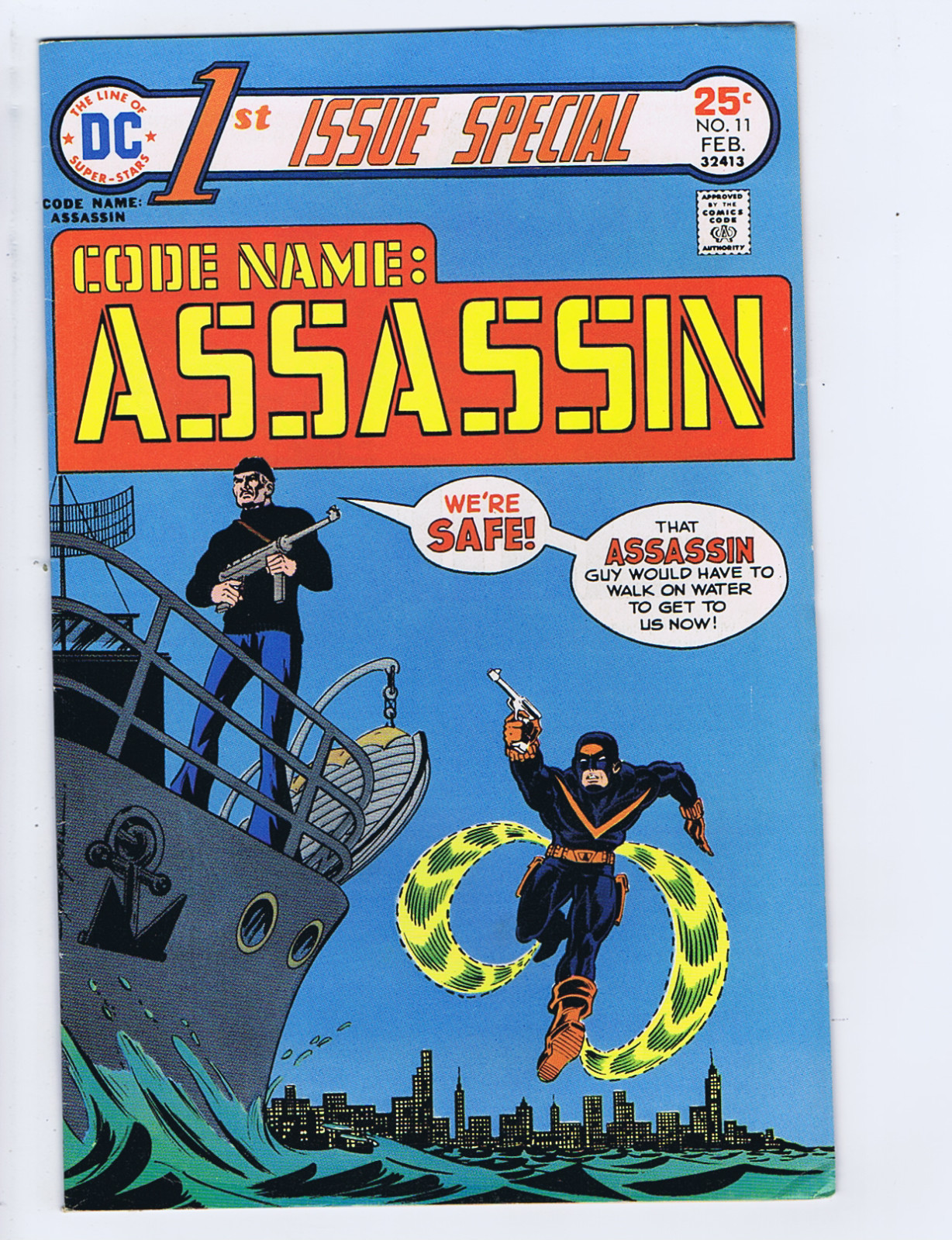 1st Issue Special #11 DC Pub 1976 Code Name: Assassin