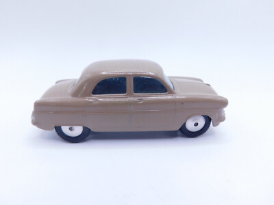 A Corgi Toys No. 200 Ford Consul saloon, finished in green and beige