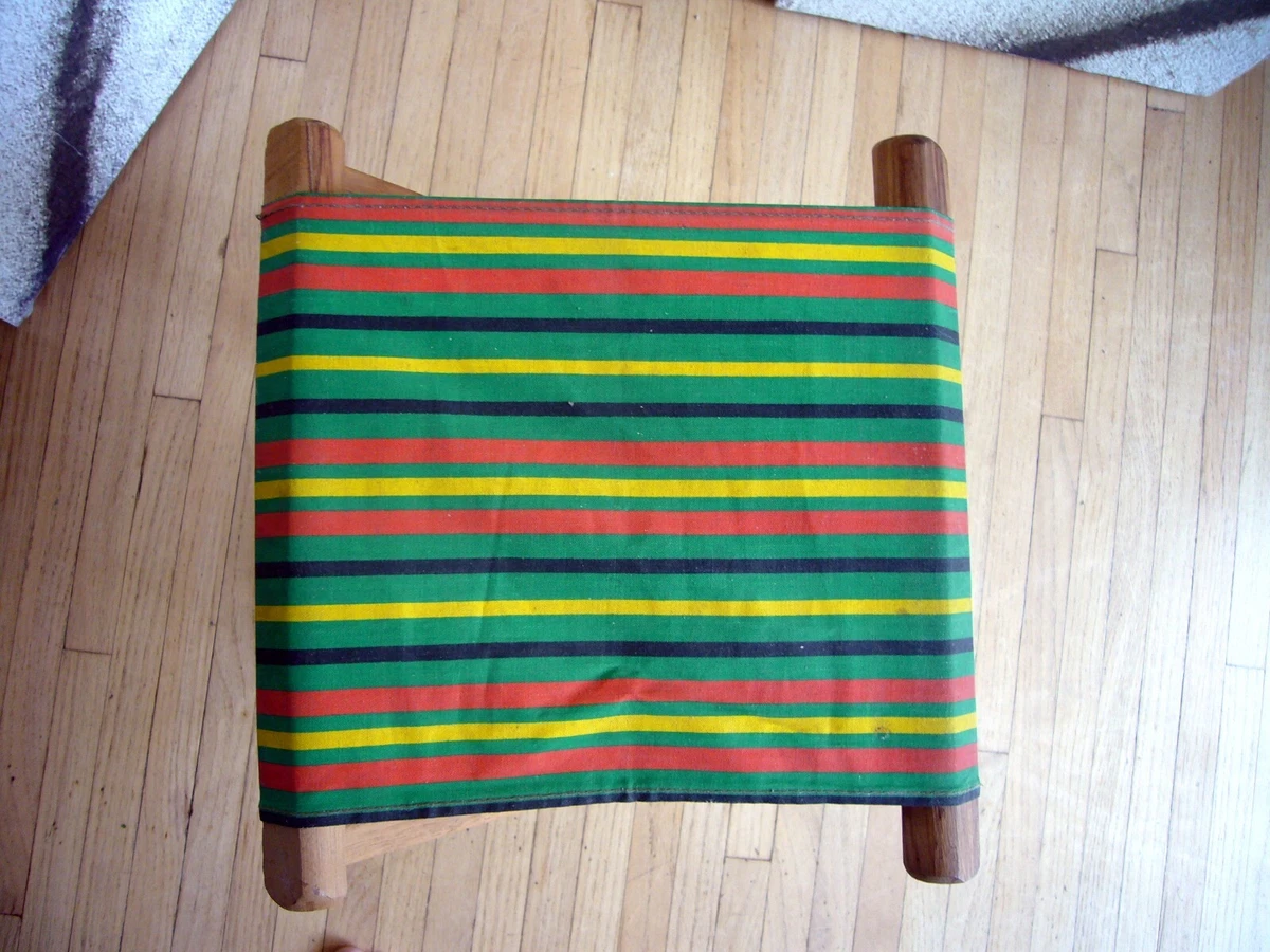 Folding canvas clearance camp stool