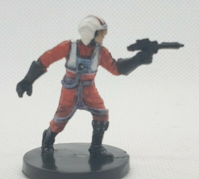 Star Wars Miniatures Rebels & Imperials REBEL PILOT #2P09 Preowned No Card | eBay