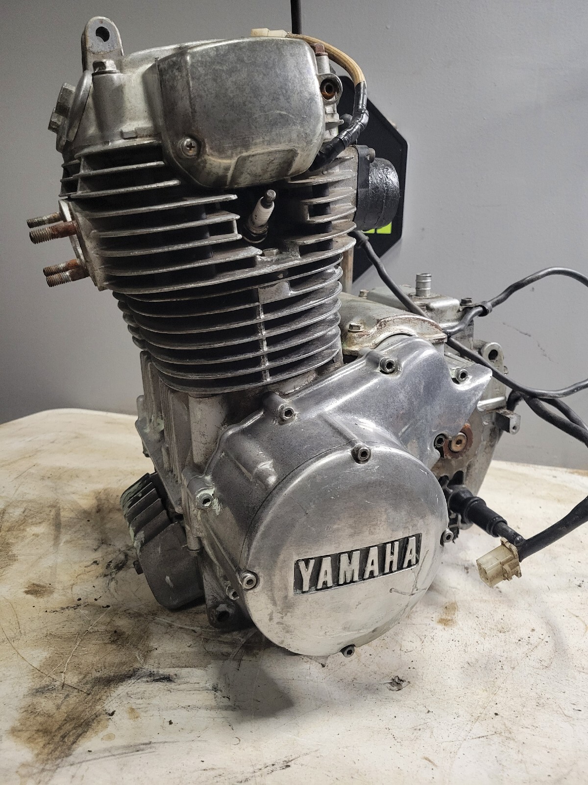 🔥 1981 81 7683 YAMAHA XS400 XS 400 ENGINE MOTOR RUNS RUNNING 9,413