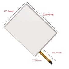 10.4" 4 wire Resistive Touch Screen 225 173mm 4:3 USB Interface Industrial Panel