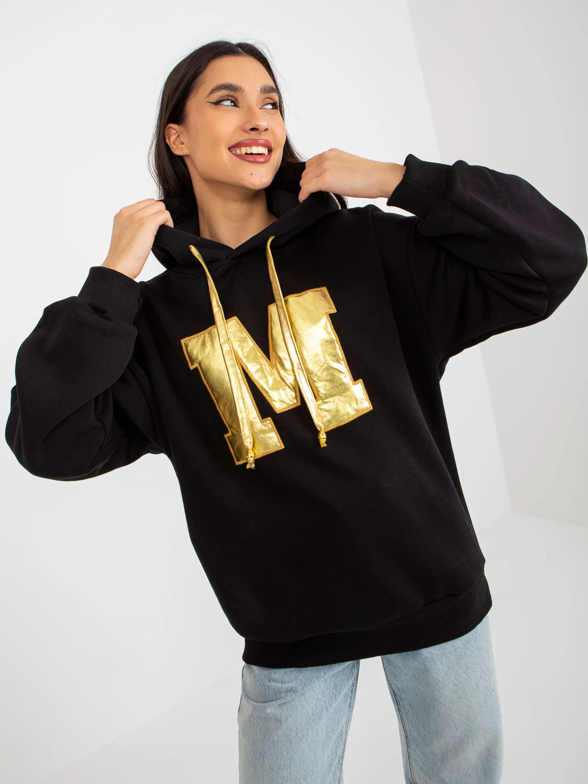 VETEMENTS Felpa con cappuccio da donna