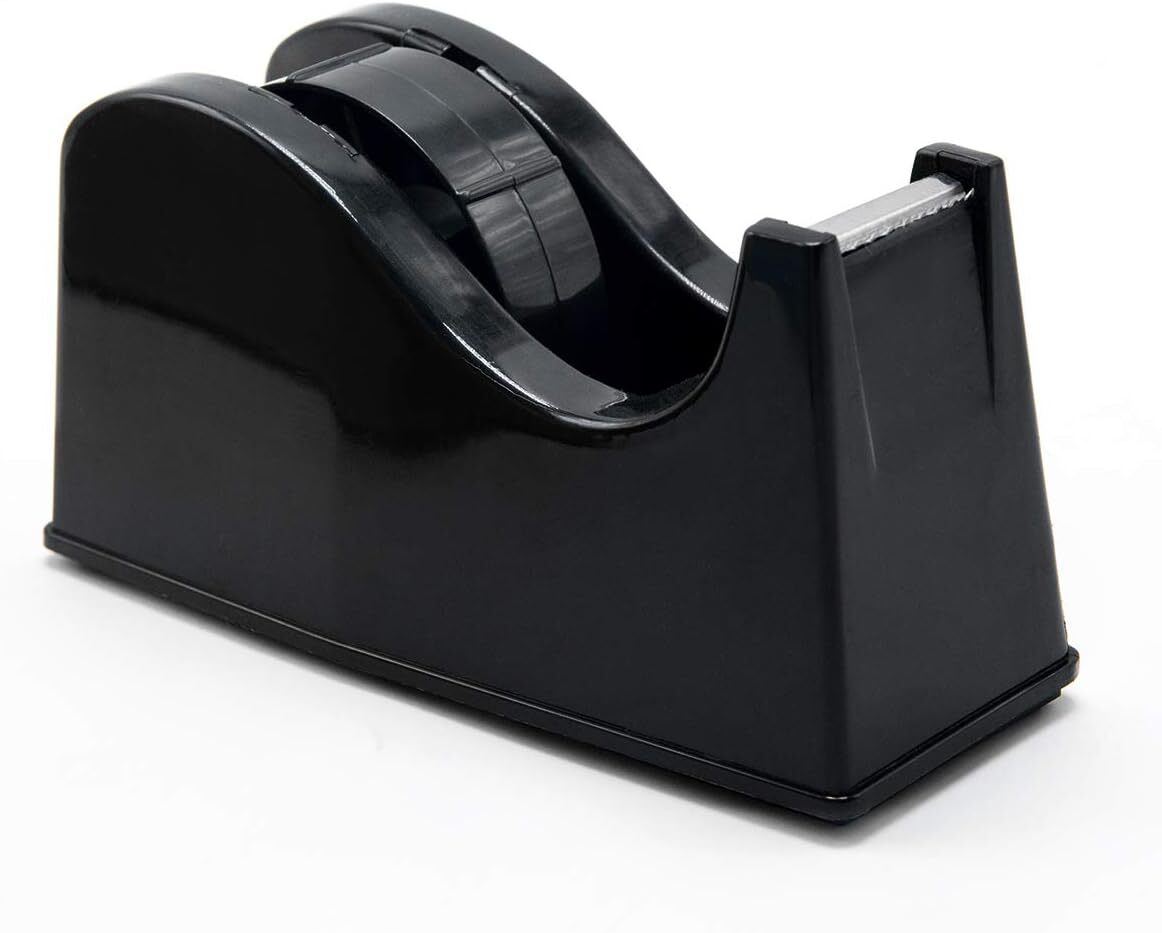 Desktop Tape Dispenser Adhesive Roll Holder (Fits 1